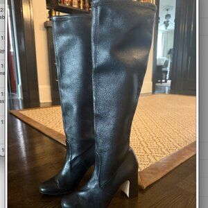Stuart Weitzman Black Leather Boots | Size 6